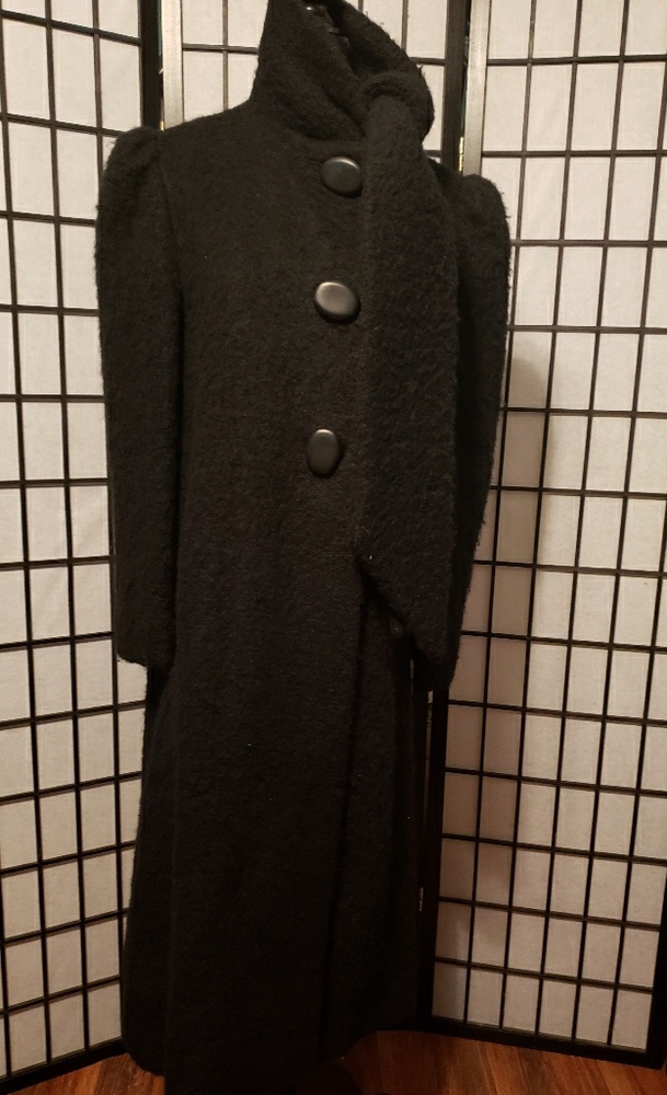 1970's Pauline Trigere Wool Coat